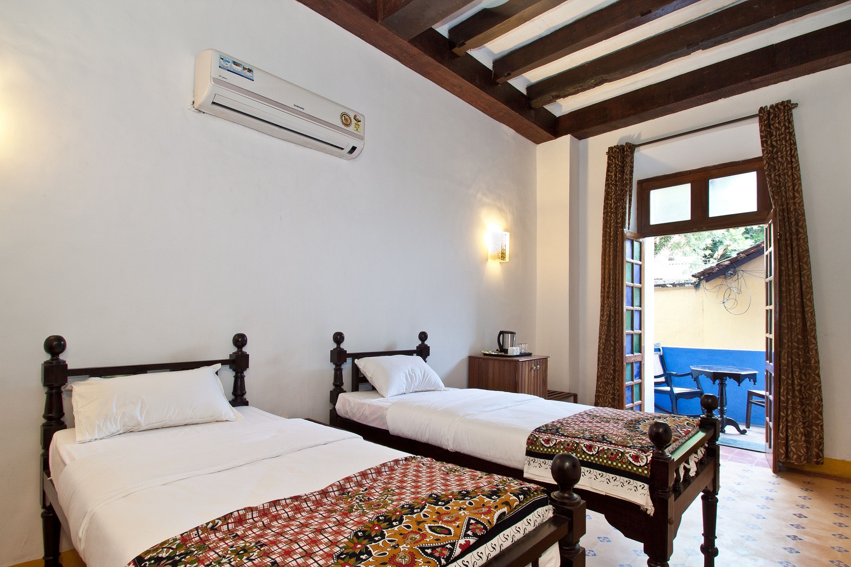 Deluxe Rooms at Hospedaria Abrigo de Botelho, Panjim, Goa. 